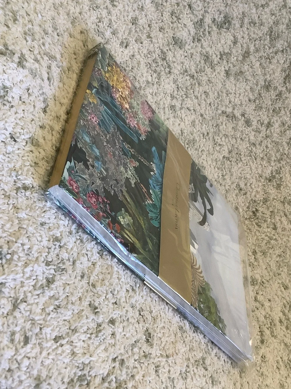 Christian Lacroix Paris Tropical Floral City Designer Lined Journal Notebook NWT